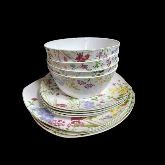 Mikasa Wildflower Turnnowsky Bone China Dinnerware Set Bowls, Mugs & Plates New - Picture 3 of 4